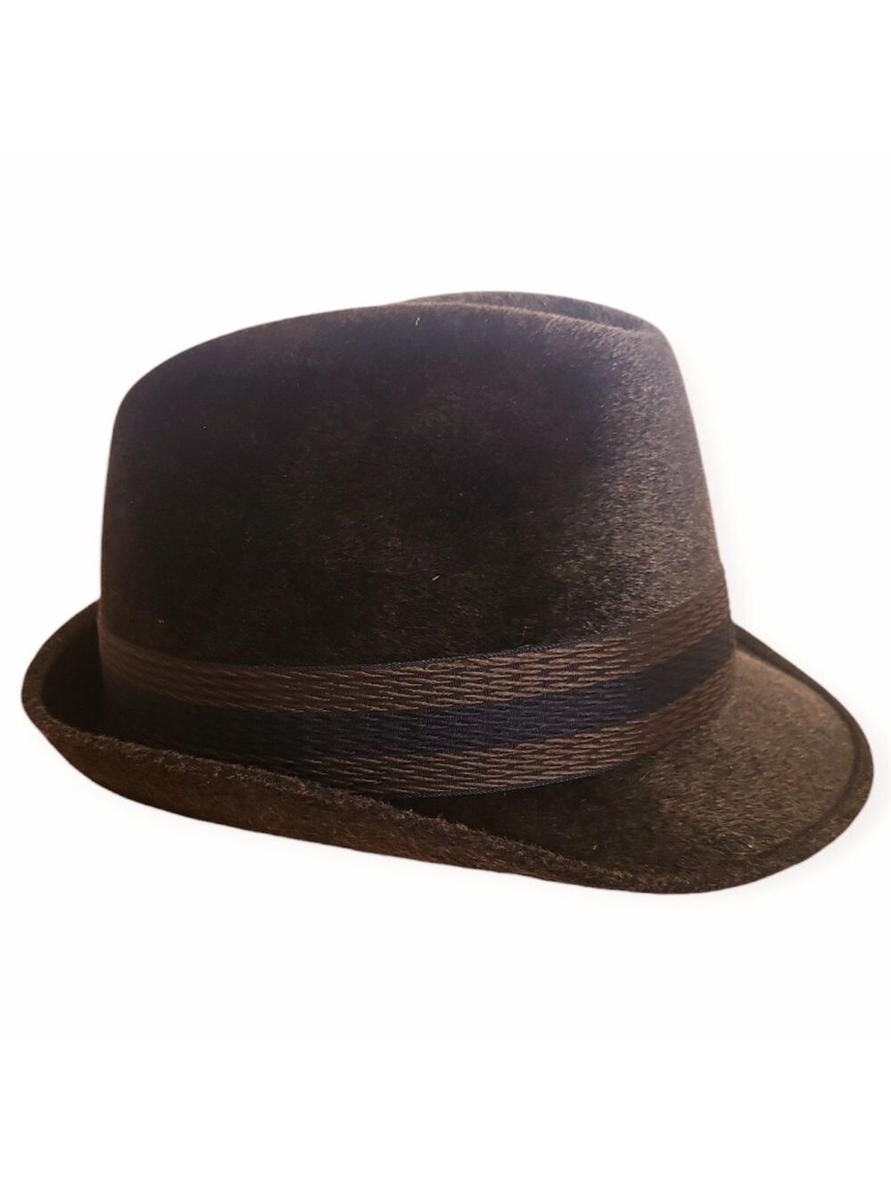 Jay Lord Fedora Hat Size 7 Copper Brown Rabbit Hair Felt English Style